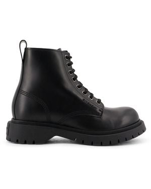 Givenchy Leather Ankle Boots - Black