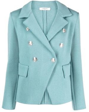 Charlott Wool Jackets - Blue