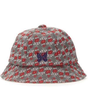 Needles Bucket Hat-Uomo - Rosso