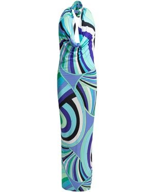 Emilio Pucci Long Dress - Blue