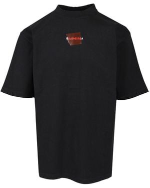 Balenciaga Oversized T-Shirt - Black