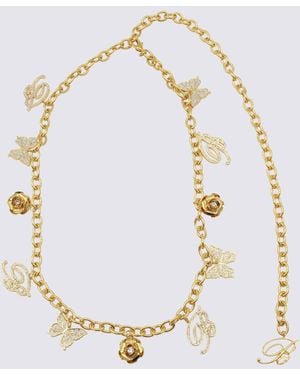 Blumarine Belts/Crystal - White