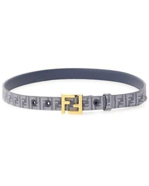 Fendi Ff Belt - Blue