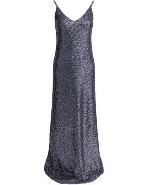 Semler Long Sequined Dress Dresses - Blue
