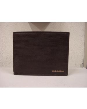 Dolce & Gabbana Wallets - Black