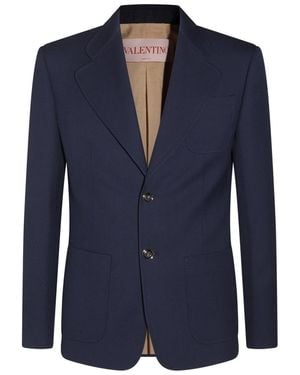 Valentino Jackets Blue And Green