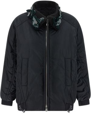 Pinko Clarinda Puffer Jackets - Black
