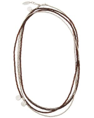 Brunello Cucinelli Bijoux Moro+Palladio Fumo - Metallic