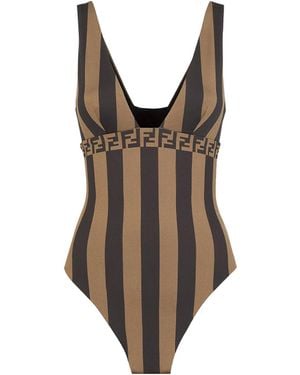 Fendi Swimsuit - Brown