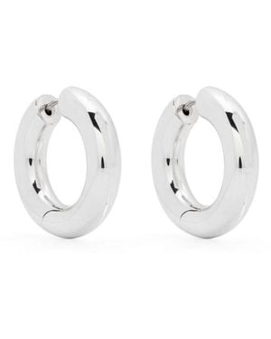 Tom Wood Fabric Earrings - Metallic