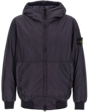 Stone Island Crinkle Reps Ny Giacche Blu-Uomo