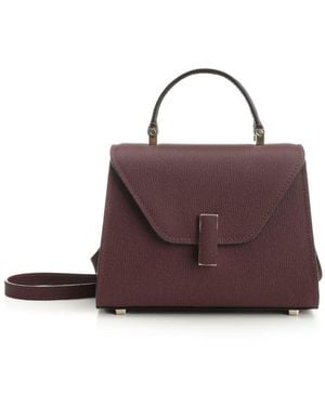 Valextra Iside Handbags Bordeaux - Purple