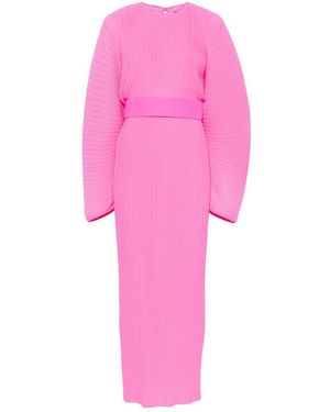 Solace London Abito Mirabelle Lungo - Rosa