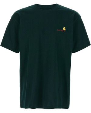 Carhartt American Script T-shirt Green