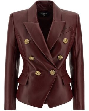 Balmain Jackets - Purple