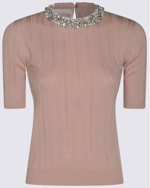 Valentino Jumpers Nude - Brown
