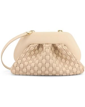 THEMOIRÈ Tia Vegan Leather Shoulder Bag-Donna - Neutro