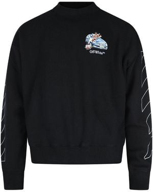 Off-White c/o Virgil Abloh Jumpers Blacks And Greys
