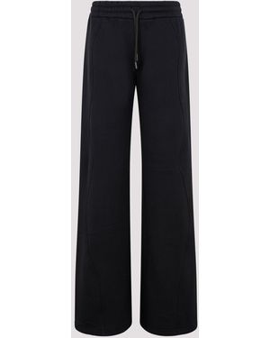 Off-White c/o Virgil Abloh Round Cotton Sweatpant - Black