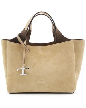 Tod's Bags Light And Natural-Donna - Metallizzato
