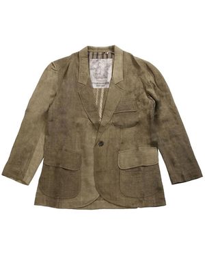 Ziggy Chen Giacche Tessuto-Uomo - Verde