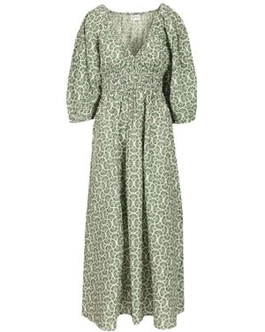 Matteau Shirred Dress Dresses Green