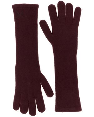 Max Mara Mmjock Guanti Bordeaux-Donna - Viola