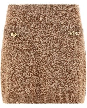 Versace Mouline Skirts - Brown