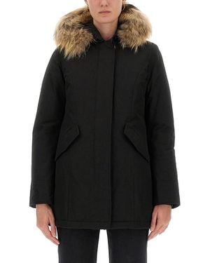 Woolrich "artic Racoon" Parka - Black