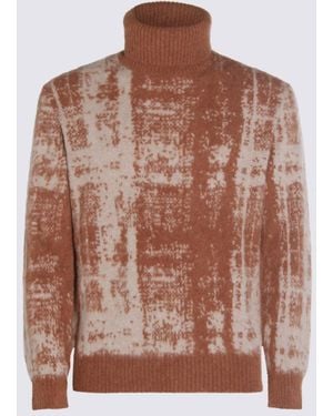 Piacenza Cashmere Sweaters Fantasia - Brown