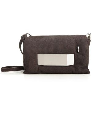 Rick Owens Pillow Bag Crossbody Bags - White