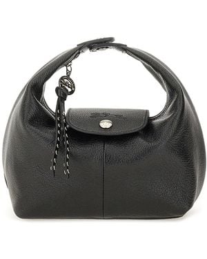 Longchamp "xs Le Pliage Xtra" Handle Bag - Black