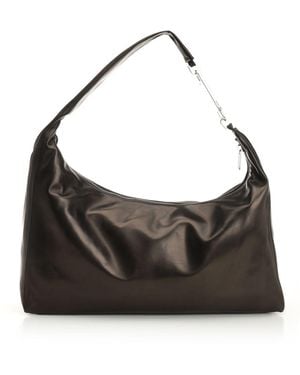 Rick Owens Cropped Gemini Bag Shoulder Bags - Black