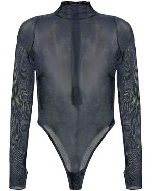 Diesel X Fenty By Rihanna C-Long-Sleeve-Bodysuit Uw Bod - Blue