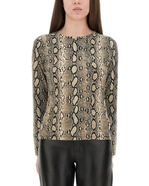 Michael Kors Top Animalier - Black
