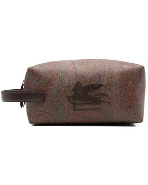 Etro Borse A Spalla E Tracolla Marrone Rosso-Uomo
