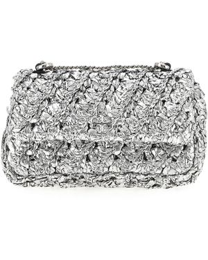 Tory Burch Kira Shoulder Bags Silver - Grey