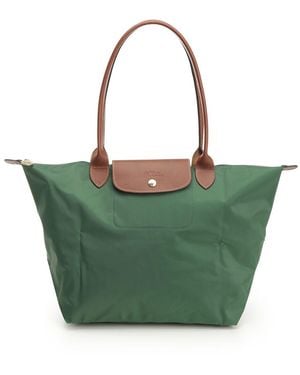 Longchamp Le Pliage Original Shoulder Bags - Green