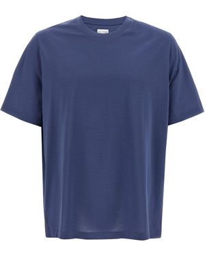 Pal Zileri Crew-Neck T Shirt-Uomo - Blu