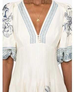 ALÉMAIS Dresses Neutral - White