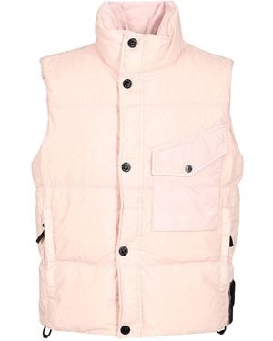 Stone Island Down Vest - Pink