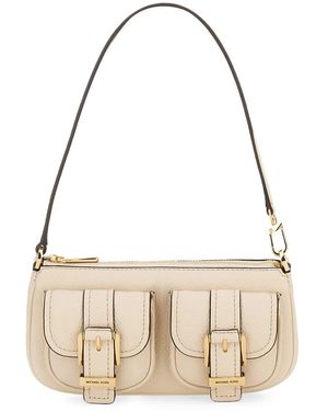 Michael Kors "Zoe Small" Clutch Bag-Donna - Metallizzato