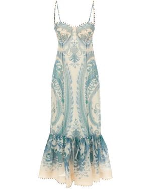 Zimmermann Illuminate Gown Dresses Light Blue