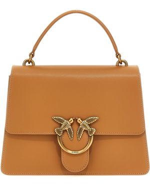 Pinko Love One Top Handle Borse A Tracolla-Donna - Marrone