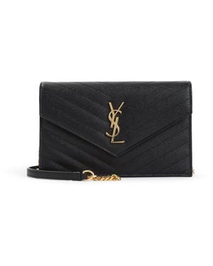 Saint Laurent Shoulder Bags - Black