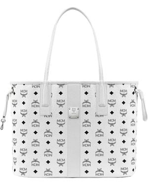 MCM "Liz Shopper" Bag - White