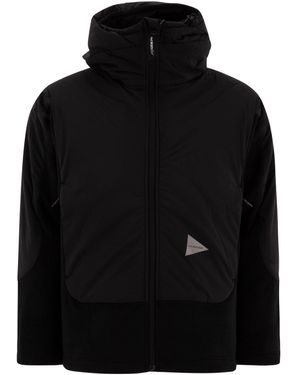 and wander Jacket With Fleece Insert Giacche Nero