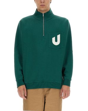 UMBRO X YMC Logo Sweatshirt - Green