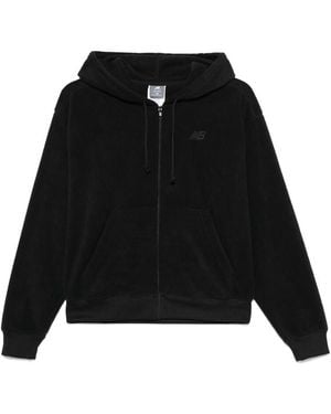 New Balance Polyester Jackets - Black