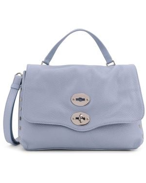 Zanellato Postina® Daily S Leather Crossbody Bag - Purple